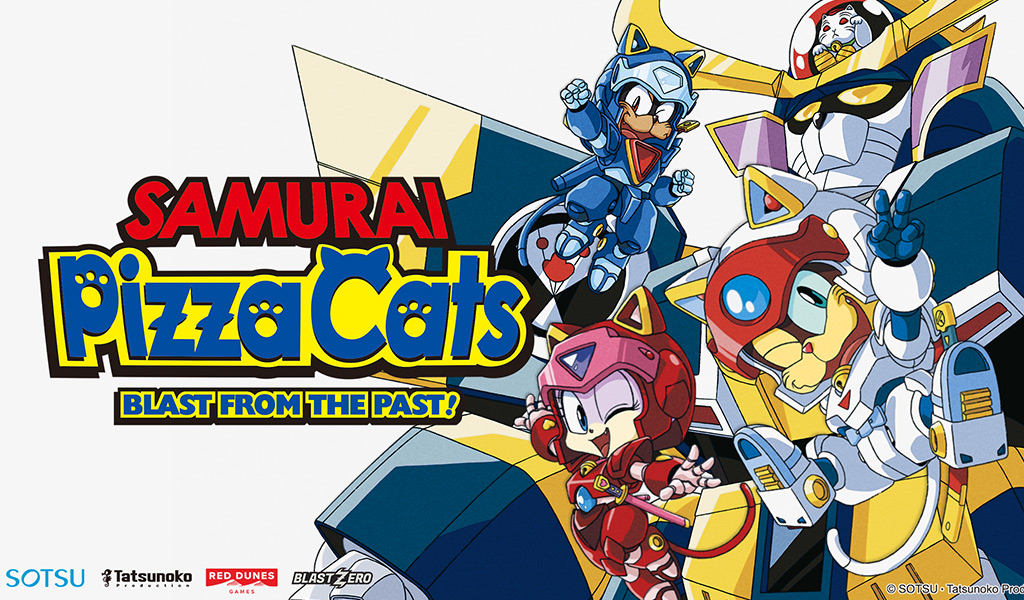 2D action RPG Samurai Pizza Cats: Blast from the Past! announced for ‘all major platforms’